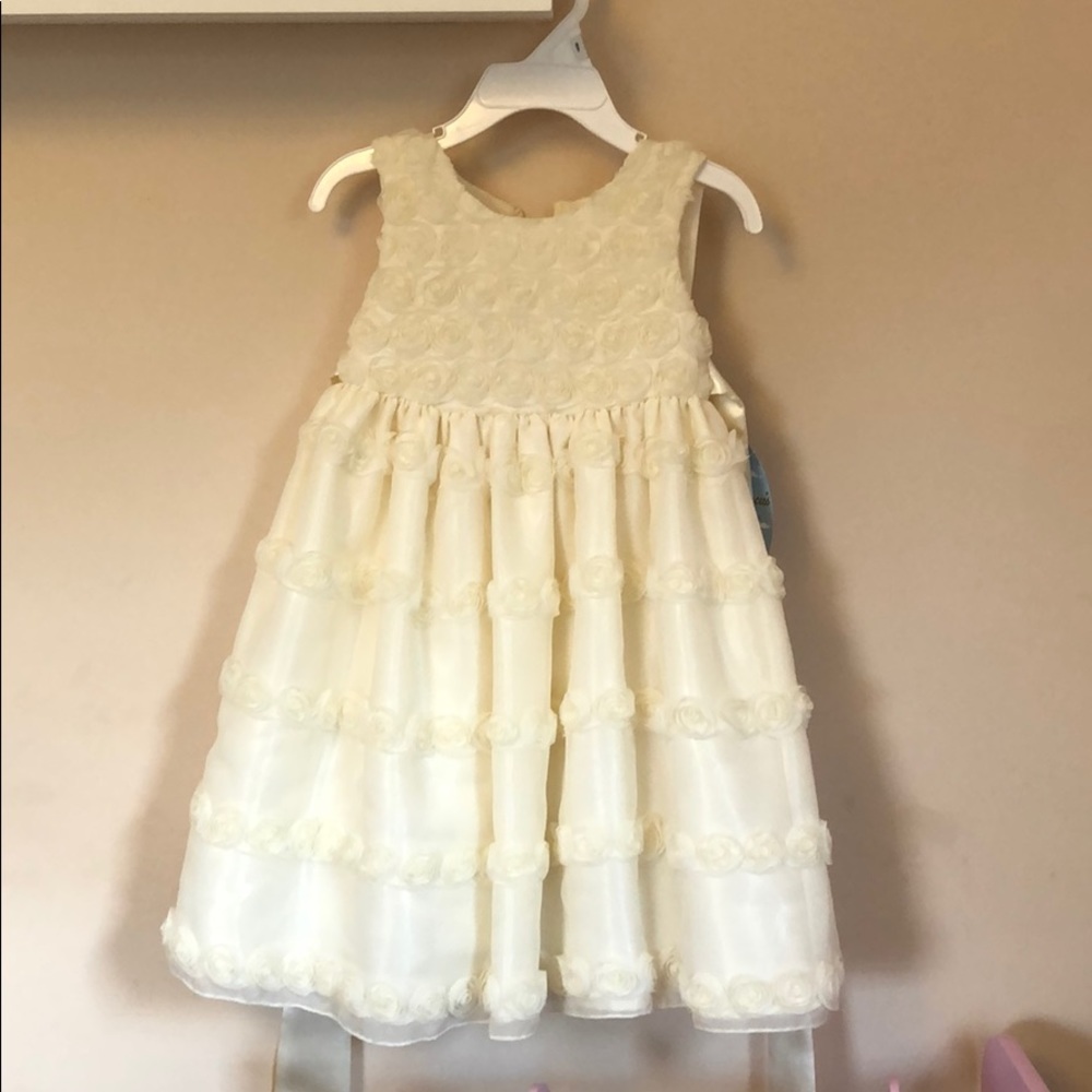 Flower Girl Ivory Dress